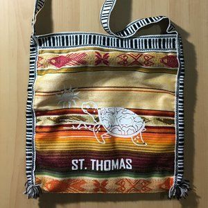 St. Thomas Shoulder Bag/Purse with Zipper (no pockets)